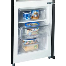 Linarie Annecy 242L Retro Bottom Mount Fridge Black LKCO250BLACK hero image