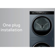 Haier 12kg + 9kg Series 600 Laundry Centre Black HLC1290CTB2 hero image
