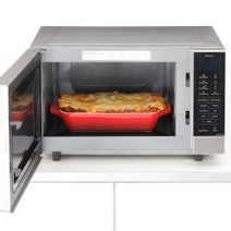 Panasonic 27L Flatbed Inverter Microwave NN-SF57QSQPQ hero image