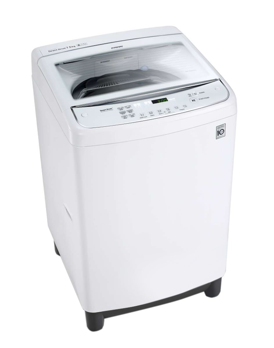 Lg 7.5 top clearance load washing machine