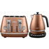 Delonghi KBI2011CPCTI4003CP Distinta Toaster and Distinta Kettle Pack image NaN