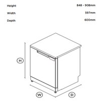 Fisher & Paykel Series 7 Contemporary Freestanding Dishwasher Stainless Steel DW60FC4X3 hero image