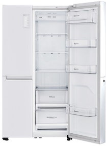 LG 687L Side by Side Fridge GS-B680WL hero image