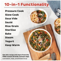 Instant Pot 8Ltr Pro Multi-Cooker-Black 113-0076-01-AU hero image