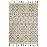 Cadrys Sahara Trellis Ivory/Charcoal 160x230 Rug SAHTIC1 hero image