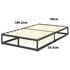 Zinus Single Joseph Bed Frame Metal Bed 25cm Platform Base AU-MBBF-10S image NaN