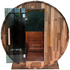 Revel Edenview 4 Person Traditional Cedar Barrel Sauna R-BT-CEDAR-4P image NaN