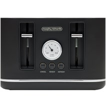 Morphy Richards Boutique Retro Design 1.7L Kettle and Four Slice Toaster MRRK17BKMRRT4BK hero image