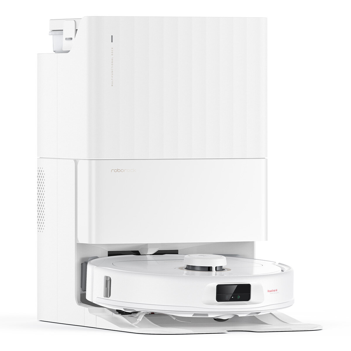 Roborock Qrevo MaxV Robot Vacuum Cleaner White RR-QRMV02-03-WHT hero image