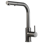 Rogerseller Tonic Square Sink Mixer with Pull Out Spray - Graphite 3606013905 hero image