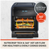 Sunbeam FlexiFry 10L Air Fryer Oven Blue AFP5100BL image NaN