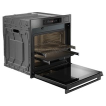 ASKO 60cm Craft Frame Combi Steam Built-in Oven Black Steel OCS66BSHAU hero image