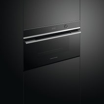 Fisher & Paykel Series 9 76cm Contemporary Compact Combi-Steam Oven Stainless Steel Accents OS76NDTDX1 hero image