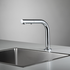 Rogerseller Eccentric Hob Sink Mixer and Outlet with Pull Out Spray - Chrome 360600405201 image NaN