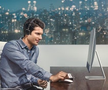 Harman Kardon HKSOHOBTBRN On Ear Soho Wireless Headphones hero image
