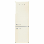 Smeg FAB 50's Style 481L Bottom Mount Refrigerator Cream FAB38RCR5AU hero image