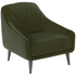 Natuzzi Editions Felicita Dark Green Armchair Fabric CHAIRC01470007709 image NaN