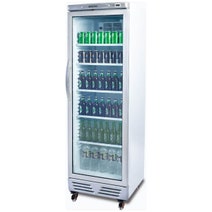 Bromic 372L LED Eco Flat Glass Door Upright Display Chiller GM0374 hero image