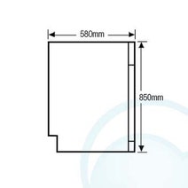 Delonghi DEDW45S 45cm Slimline Freestanding Dishwasher hero image