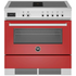Bertazzoni 90cm Professional Airtec Red Induction Freestanding Oven with Integrated Downdraft PROCH94I1EROT  image NaN