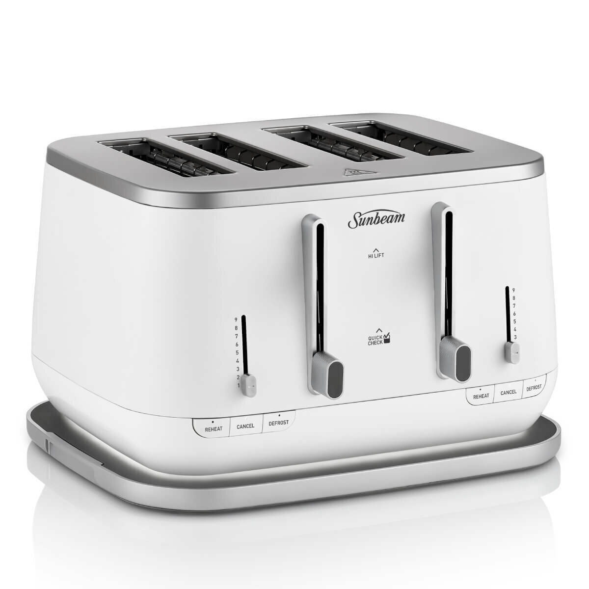 Sunbeam Kyoto City Collection 4 Slice Toaster White TAM8004WH hero image
