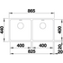 Blanco ANDANO400/400 Double Bowl Sink image NaN