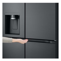 LG 638L Door-in-Door French Door Fridge Matte Black GF-D700MBLC hero image