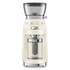 Smeg 50's Retro Style Coffee Grinder Cream CGF03CRAU image NaN