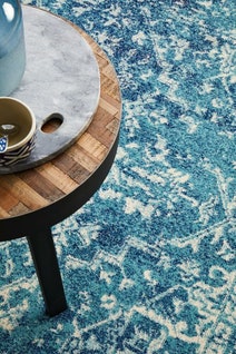 Rug Culture Evoke Extra Large Blue Rug 330X240CM - EVO253BLUE330X240 hero image
