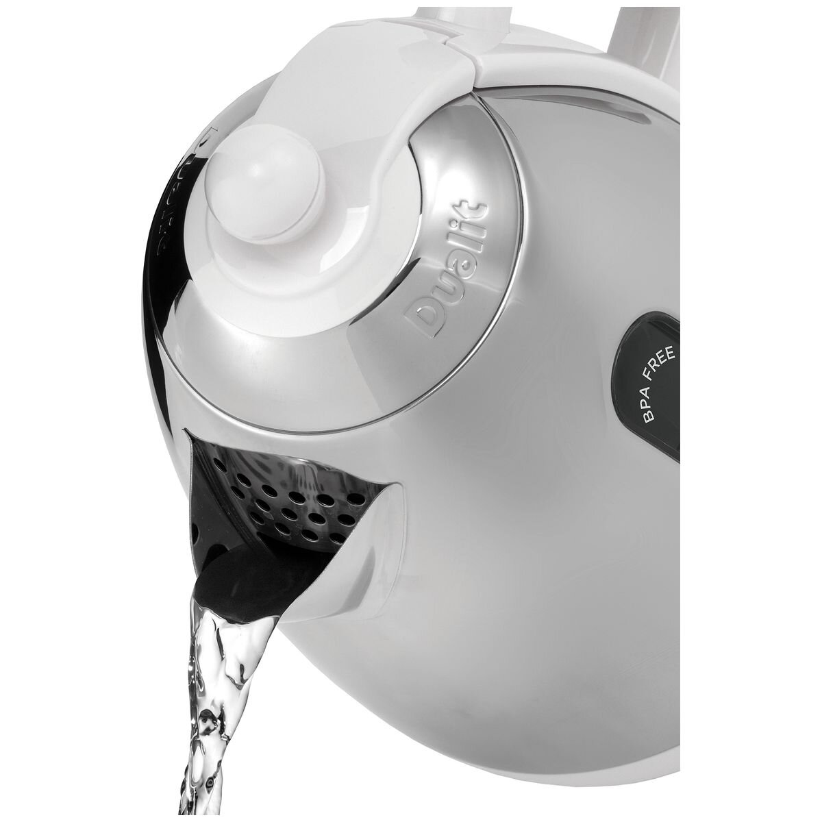 Dualit Jug Kettle Gloss White/Polished DU72041 Appliances Online