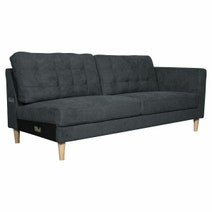 Ostro Esperence Three Seater Left Hand Chaise Sofa Dark Grey U501SALHFCSXDYX hero image