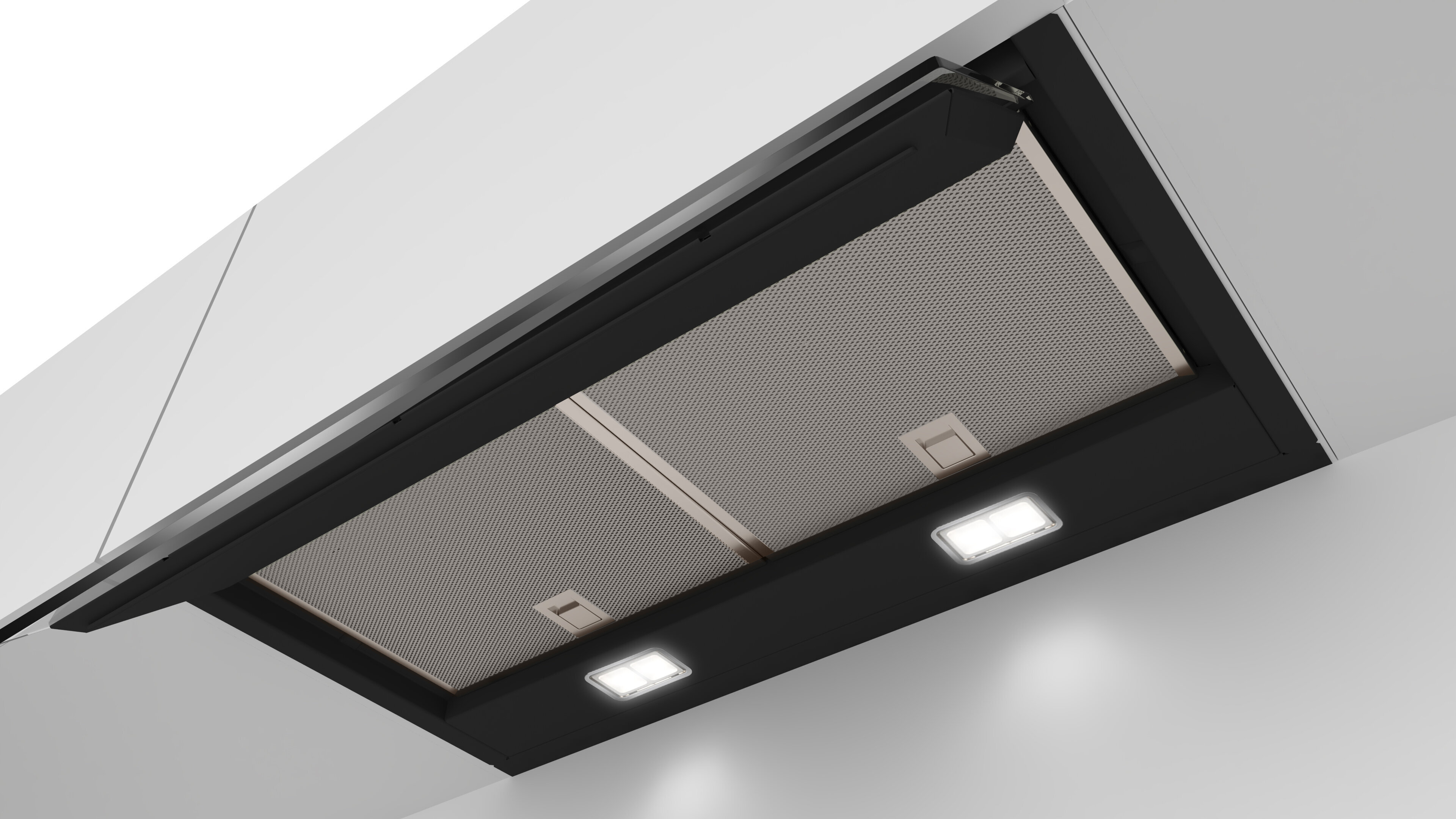 Bosch Series 6 60cm Integrated Design Rangehood with Glass Visor DBB67AM60A hero image