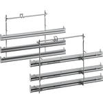 NEFF Z11TF36X0 Full Extension Telescopic Rails 3-Level Stainless Steel hero image