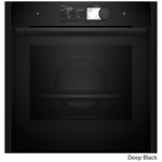 NEFF 60cm Pyrolytic Slide & Hide Oven with Added Steam Deep Black B69VY7MY0A-DB hero image