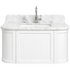 Turner Hastings Evara 90x53 Wall Hung Vanity with Real Marble Top and Ceramic Undercounter Basin White NTH EV950-WH-NTH image NaN