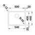 Blanco Solis 500-U Single Bowl Undermount Sink 528000 image NaN