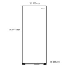 Westinghouse 240L Upright Fridge WRM2400WD hero image