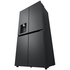 LG 506L French Door Fridge with Slim In-Door Ice and Water Dispenser Matte Black GF-L500MBL image NaN