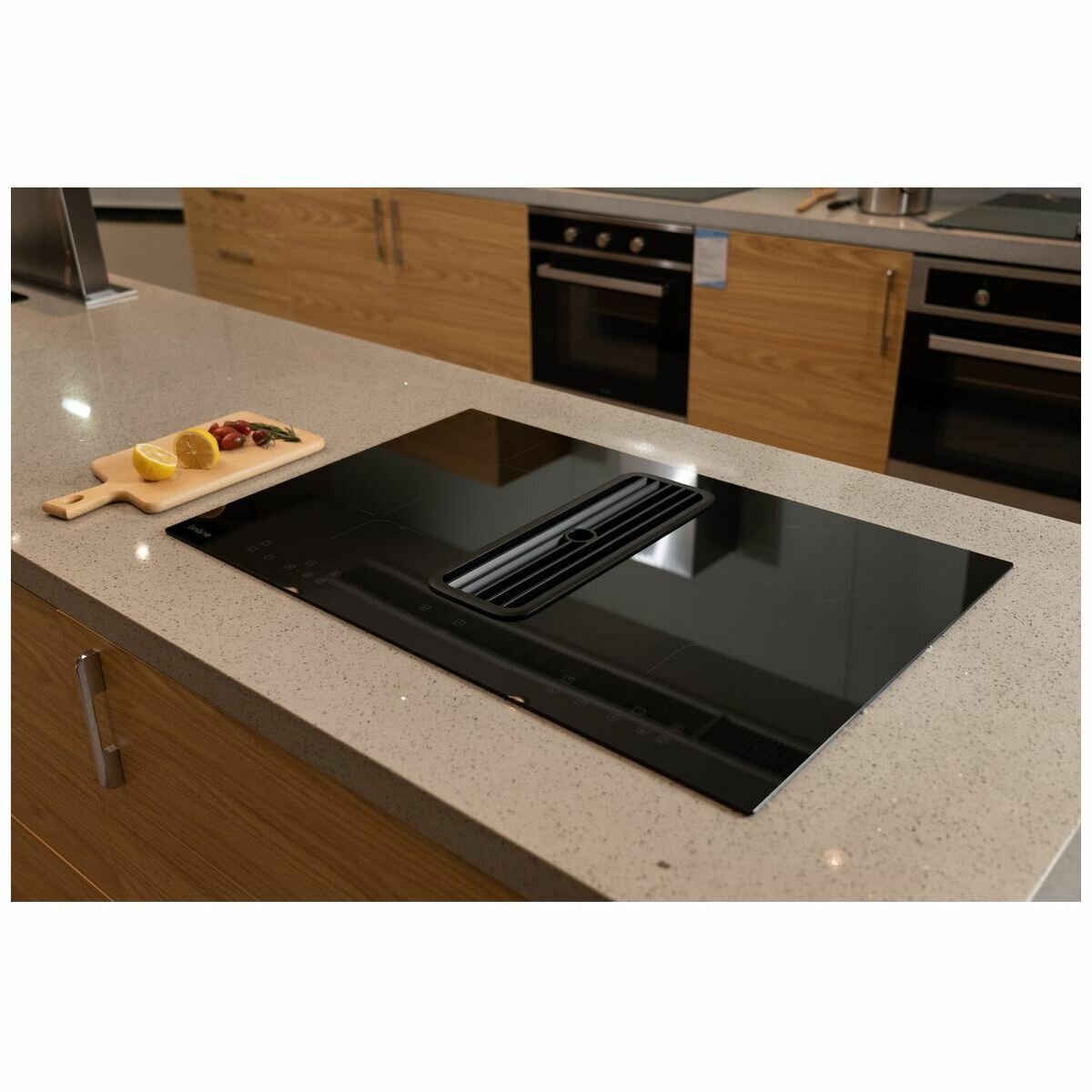 Integrated deals ventilation cooktop