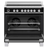 Fisher & Paykel Series 9 90cm Classic Freestanding Induction Pyrolytic Cooker Black OR90SCI6B1 image NaN