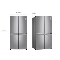 LG 664L French Door Fridge Stainless Steel GF-B730PL hero image
