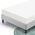 Zinus Curtis Queen Upholstered Bed Base Light Grey AU-EFPB-LG-Q image NaN
