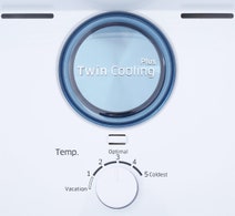 Samsung 343L Top Mount Fridge with Twin Cooling Plus™ SR342WTC hero image