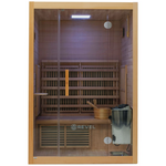 Revel NordicWave 2 Person Infrared & Traditional Hybrid Sauna R-CS-2P hero image