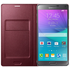Samsung Galaxy Note 4 LED Flip Wallet - Plum Red EF-NN910BREGWW image NaN
