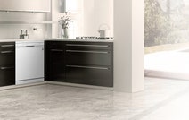 LG 60cm 14 Place Setting QuadWash Dishwasher in White Finish XD5B14WH hero image