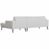 Kalona Breda Shell Three Seater Left Facing Chaise Sofa - 32732-3PL-TX2221 image NaN