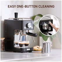 Sunbeam Origins Slimline Coffee Espresso Machine Black EMM4500BK hero image