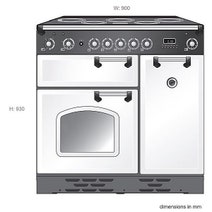 Falcon CLAS90EI5BL/CH 90cm Freestanding Electric Oven/Stove hero image