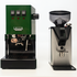 Gaggia Classic E24 Green Coffee Machine & Coffee Grinder Package DMGNCEVOGRNBUN image NaN